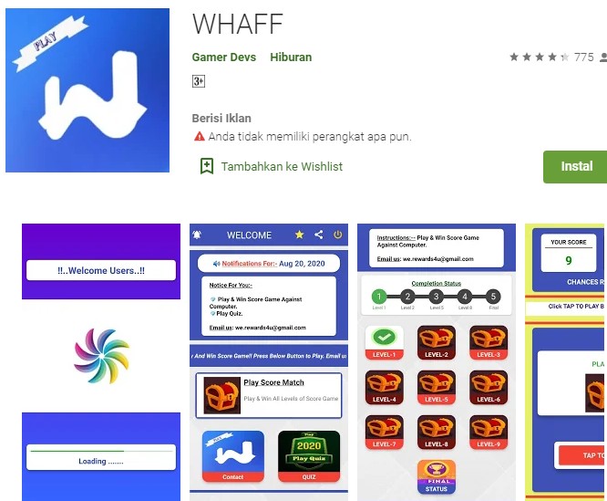 Aplikasi Whaff